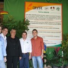 André Muricy, Valdir Gomes, Maria da Luz, Thiago Simões e Allan Henriquer.