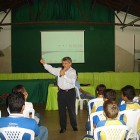 Dr. Célio Murilo Valle - IEF durante sua palestra sobre Biodiversidadegu