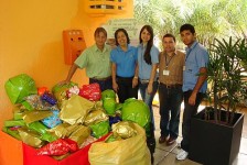 Valdir Gomes, Ana Iza, Carolina Lessa, Thiago Simões e Erick Galvão - Equipe que ajudou na organização desse eventocr